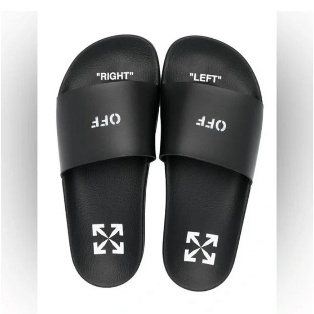 Women’s Off-White Slides